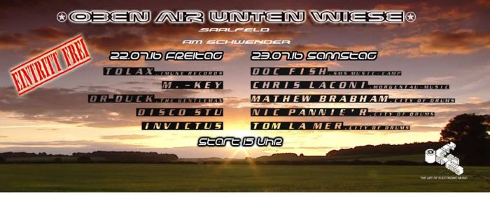 22./23.07.COD Presents: OBEN AIR UNTEN WIESE! 11
