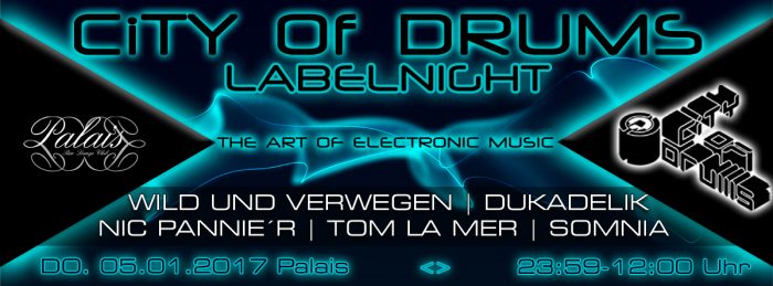 2. City of Drums Labelnight im Palais München! 5
